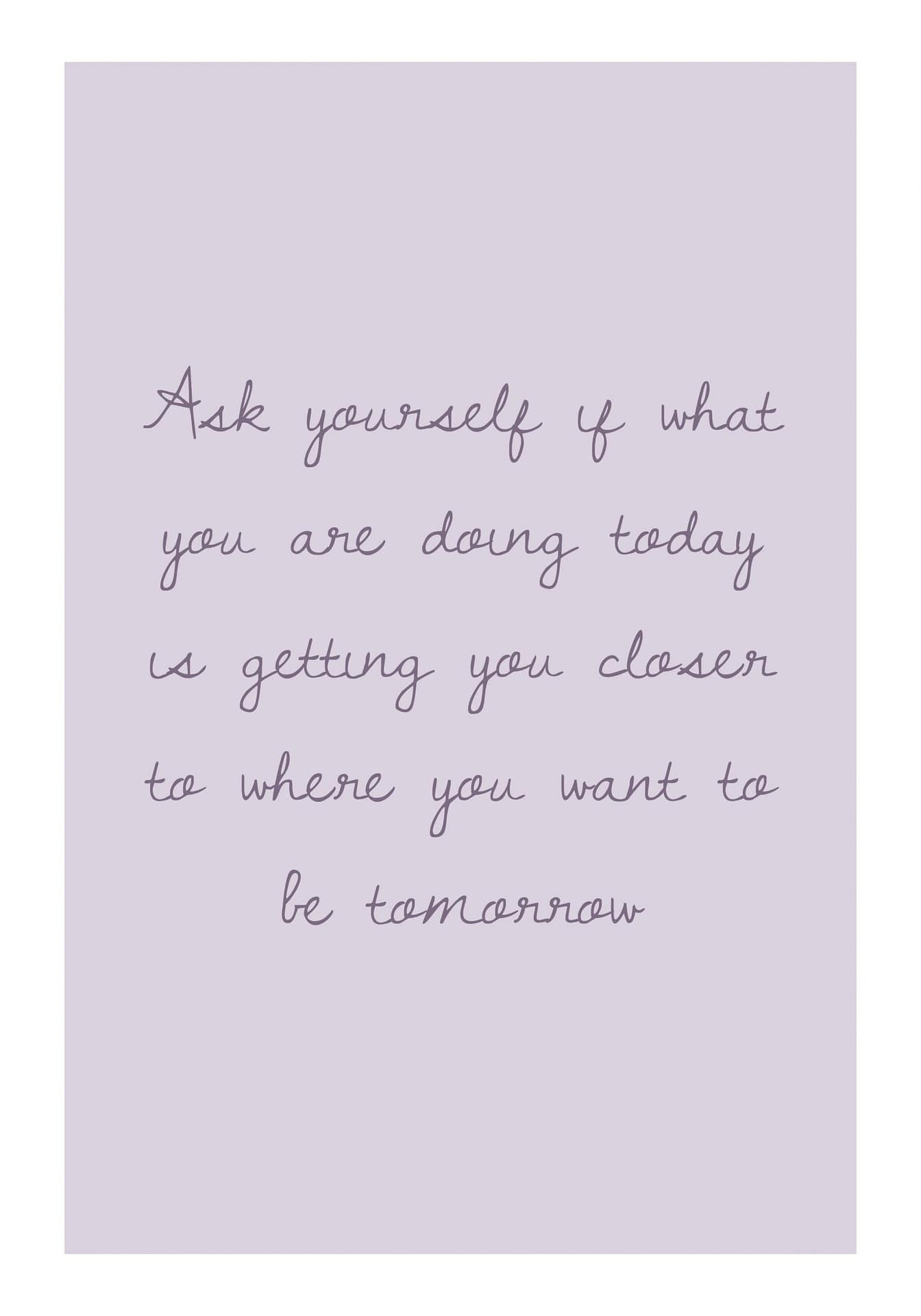 Ask Yourself Poster - Poster Star