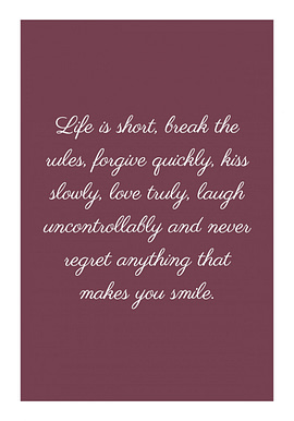 Life is Short Poster