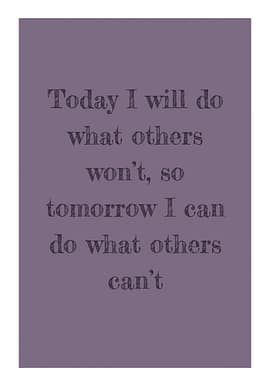 Today I will do Poster