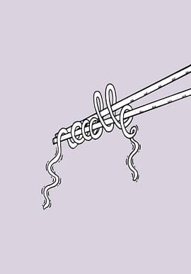 Soba Noodles Poster No2